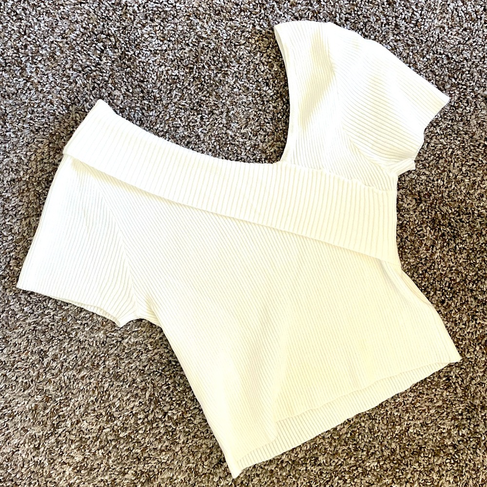 Asymmetrical Sweater Shirt